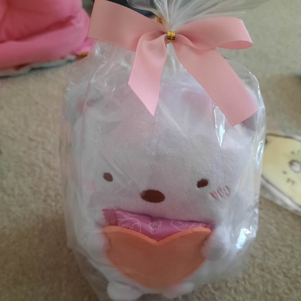 Sumikko gurasi plush valentine